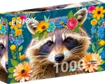 ENJOY Puzzle Kvetinový mýval