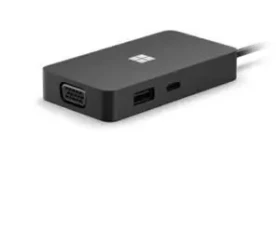 Microsoft Surface USB-C Travel Hub čierna / Dokovacia stanica / USB-C / USB-A / HDMI / VGA / RJ-45 (161-00002)