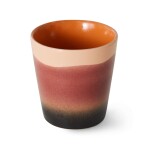 HK living Kameninový hrnek 70's Rice 180 ml