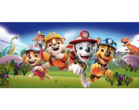 Detský obraz Paw Patrol dino, 70x33 cm%