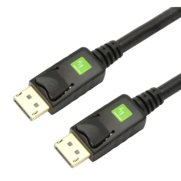 Techly ICOC-DSP-A-005 čierna / Kábel DisplayPort / DisplayPort 1.2 / 0,5 m / 4K 60Hz / HDCP (ICOC-DSP-A-005)