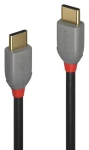 Lindy USB 2.0 čierna / Kábel USB / USB-C - USB-C / 2 m / 480 Mbit/s (36872)