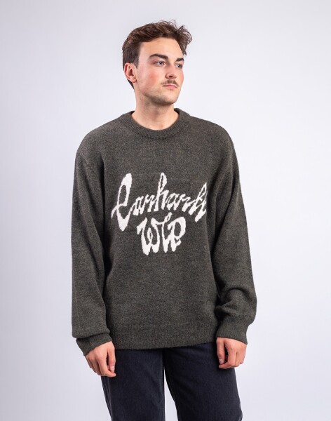 Carhartt WIP Chedda Sweater Opuntia/Natural M