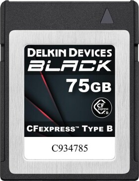 Delkin Delkin CFexpress BLACK R1725/W1240 75GB