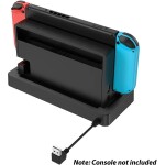 Venom VS4928 čierna / Stojan pre Nintendo Switch s podsvietením (VS4928)