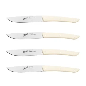 Berkel Sada steakových nožov krémová / 4ks (KCO4SW11SRCBL)