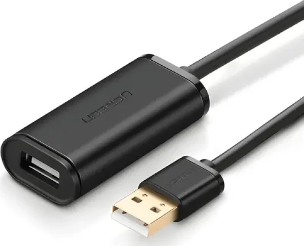 Ugreen Kábel USB-A - USB-A čierna / Kábel / 10 m (UGR403BLK)