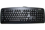 A4tech KB-720 / tenká klávesnica / USB / CZ/US / čierna (KB-720 USB BLACK)