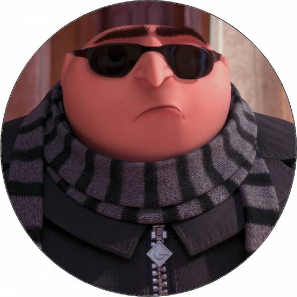 Jedlý papier Ja, padouch Gru 19,5 cm - Pictu Hap - Pictu Hap