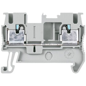Siemens 8WH60000AF00 priechodná svorka zásuvná svorka sivá 50 ks; 8WH60000AF00