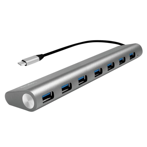 LogiLink UA0310 strieborná / USB Hub / 7x USB 3.0 (UA0310)