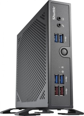 Shuttle Barebone XPC slim DS50U5 Intel Core i5-1335U 2xSODIMM DDR4 2xM.2 1xSATA 1xHDMI 1xDP 1xVGA Black