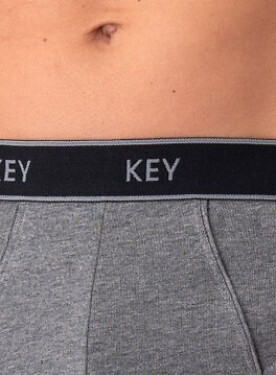 Boxerky Key MXH 222 A25 M-2XL šedá XXL