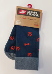 Pánske ponožky John Frank JFLSEF08 UNI Tm. modrá