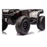 Mamido Detská elektrická štvorkolka Can-Am Outlander ATV sivá