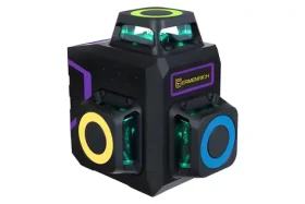 Ermenrich LV50 PRO fialová / Laserová vodováha (84086)