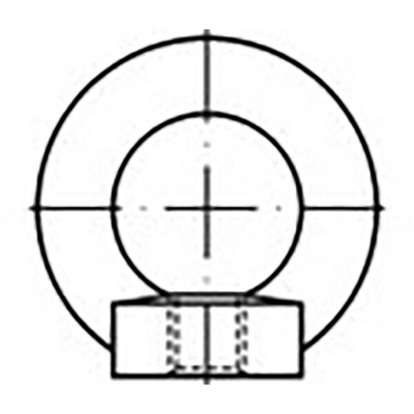 TOOLCRAFT TO-6855684 závesné oká M6 DIN 582 ocel pozinkované 25 ks; TO-6855684