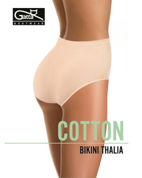 Nohavičky Gatta 41079 Bezšvové bavlnené bikiny Thalia S-XL přírodní L