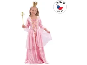 MaDe 50289 - Kostým na karneval - Princezná, 110-120 cm