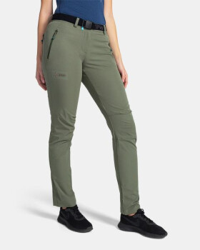 Dámske outdoorové nohavice Belvela-w khaki - Kilpi 38 Short