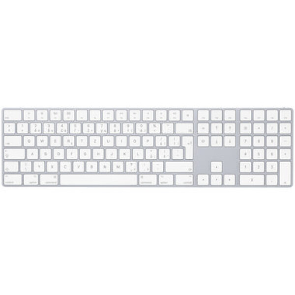 Apple Magic Keyboard s numerickou klávesnicou strieborná / slovenské rozloženie kláves (MQ052SL/A)