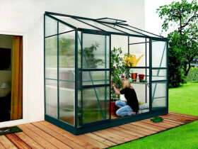 Skleník k stene Vitavia IDA 3300 PC 4 mm (zelený)