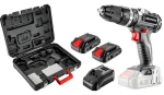 Graphite 58G020-SET2 / Aku príklepový vŕtací skrutkovač / 18 V / 2x 2 Ah + nabíjačka + kufrík (58G020-SET2)