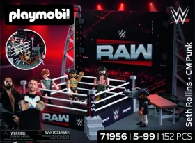 Playmobil Zberateľská sada WWE Raw Ring 71956
