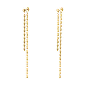 Brosway Módne pozlátené náušnice 2v1 Essential BNL080