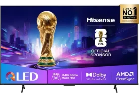 75" Hisense 75E77Q PRE čierna / UHD / QLED / 144Hz / HDMI / USB / CI+ / LAN / Wi-Fi / DVB-T2CS2 / 30W repro (75E77Q PRO)
