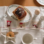 GREEN GATE Servírovací tanier Juana White 24 cm