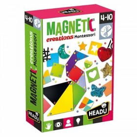 HEADU EN: Montessori magnetické výtvory