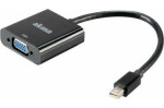 AKASA redukcia z HDMI na VGA / AK-CBHD15-20BK / 20cm / (AK-CBHD15-20BK)