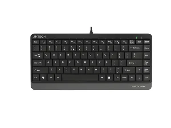 A4Tech FStyler FK11 čierno-šedá / Drôtová klávesnica / USB / 75% / kábel 150 cm (A4TKLA46787)