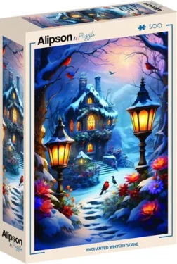 ALIPSON Puzzle Čarovná zima