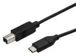 StarTech čierna / Kábel USB-C na USB-B / 480 Mbit/s / 0,5 m (USB2CB50CM)