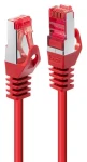 Lindy Cat6 S/FTP červená / Patch kábel / RJ-45 / AWG28 / 0,5 m (47361)