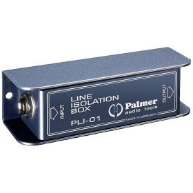Palmer Musicals Instruments LI 01 #####Line-Isolatoren 1-kanálový; PLI01