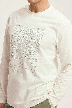 Pyžamo Henderson 43464 Miestna dĺžka/r M-3XL krém 3xl