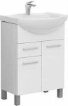 HOPA - Skrinka s umývadlom RINO 75/85 - Šírka skriniek - 85 cm OLNRINO285 + OLKE6085