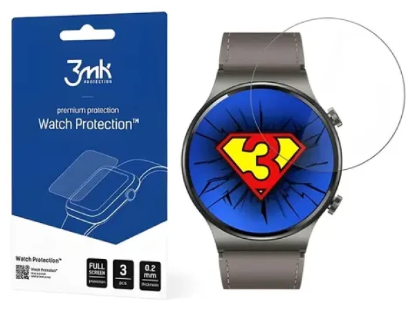 3mk FlexibleGlass hybridné sklo pre Huawei Watch GT 2 Pro / Ochranné sklo / Hybridné