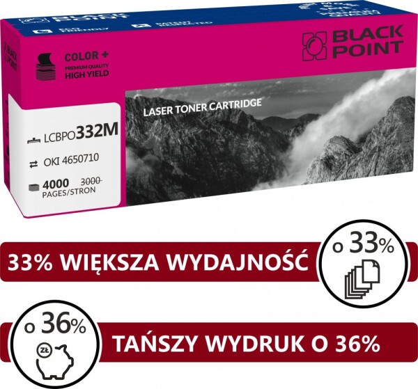 Black Point LCBPOC332M Magenta Náhradný 46508710 (BLOKI332MABW)