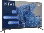 Kivi 32', HD, Nosmart, Black, 1366x768, 60 Hz, , 2x8W, 33 kWh/1000h ,HDMI ports 2, 24 months