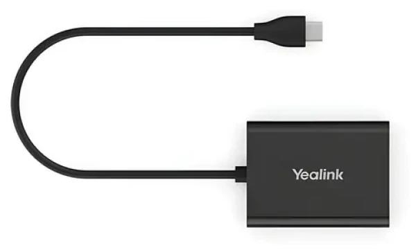Yealink EHS61 / Ovládací adaptér / pre headsety WH62/63 / čierna (1308113)