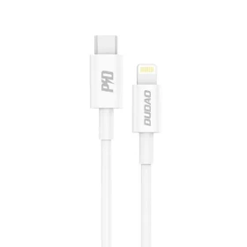 Dudao Dátový kábel L6X / USB-C / Lightning 20W / 1 m / biela (181516)