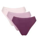 Sloggi BASIC+ - nohavičky Tai (3 ks) - super mäkká bavlna a neviditeľné švy Sloggi MULTIPLE COLOURS 13 46