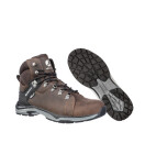 BRIONE CTX MID unisex členok tmavohnedý 37