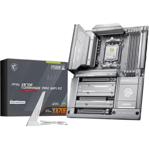 MSI MAG X870E TOMAHAWK MAX WIFI PZ / AMD X870E / DDR5 / SATA III RAID / USB / 5GLAN / M.2 / sc.AM5 / ATX (7E84-002R)