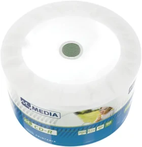MyMedia CD- R 700MB / Dátové médium / 52x / 80 min / 50 ks / spindl / Inkjet Printable (69206)