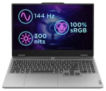 Lenovo LOQ 15IRX10 sivá / 15.6" WQHD / Intel Core i7-13645HX / 16GB / 1TB SSD / RTX 5050 8GB / Bez OS (83JE01C4CK)